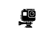 60 Action Camera Silhouette Icon, an Illustration by Artivon (Thumbnail 25 of 61)