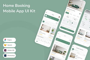 Home Booking Mobile App UI Kit