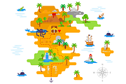 The big set of pirate illustrations, an Illustration by Bezvershenko (Thumbnail 3 of 7)