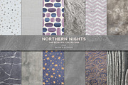 Northern Nights & Silver Hygge, a Pattern Graphic by Blixa 6 Studios (Thumbnail 1 of 3)