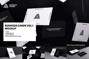 Business Cards Mockup Vol 1