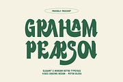 Graham Pearson, a Blackletter Font by Cruzine (Thumbnail 1 of 8)