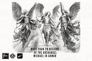 Archangel Michael and the angels, a Brush Add-On by TaKong Magics (Thumbnail 6 of 9)