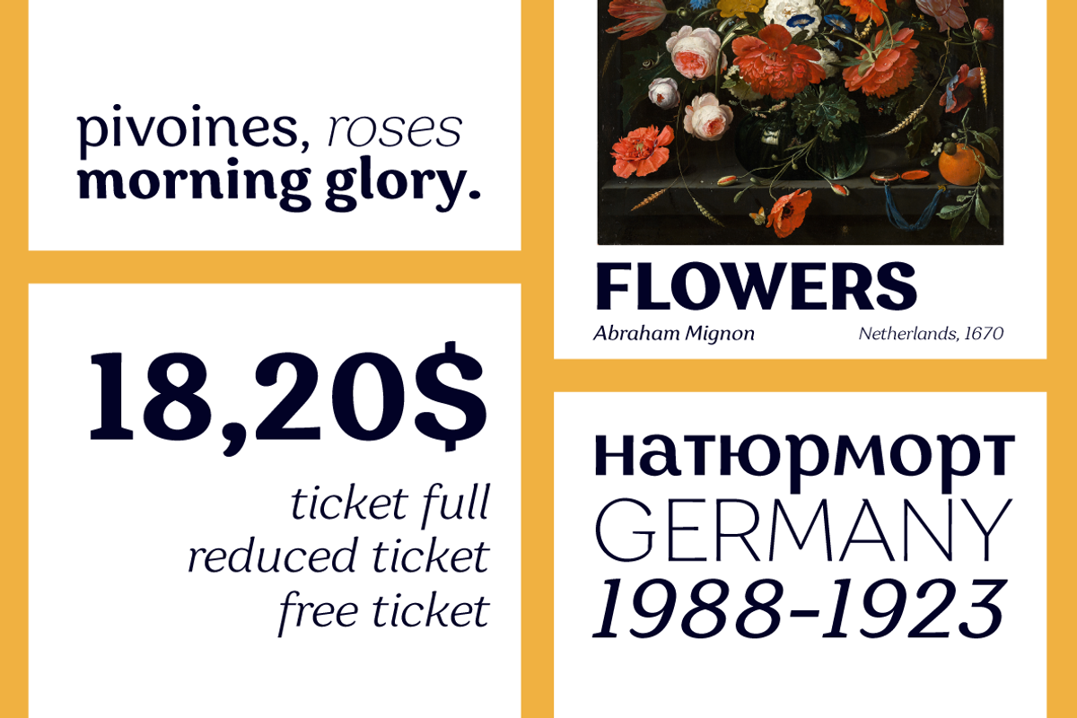 Garbata - 17 fonts, a Sans Serif Font by Zetafonts (Photo 2 of 16)