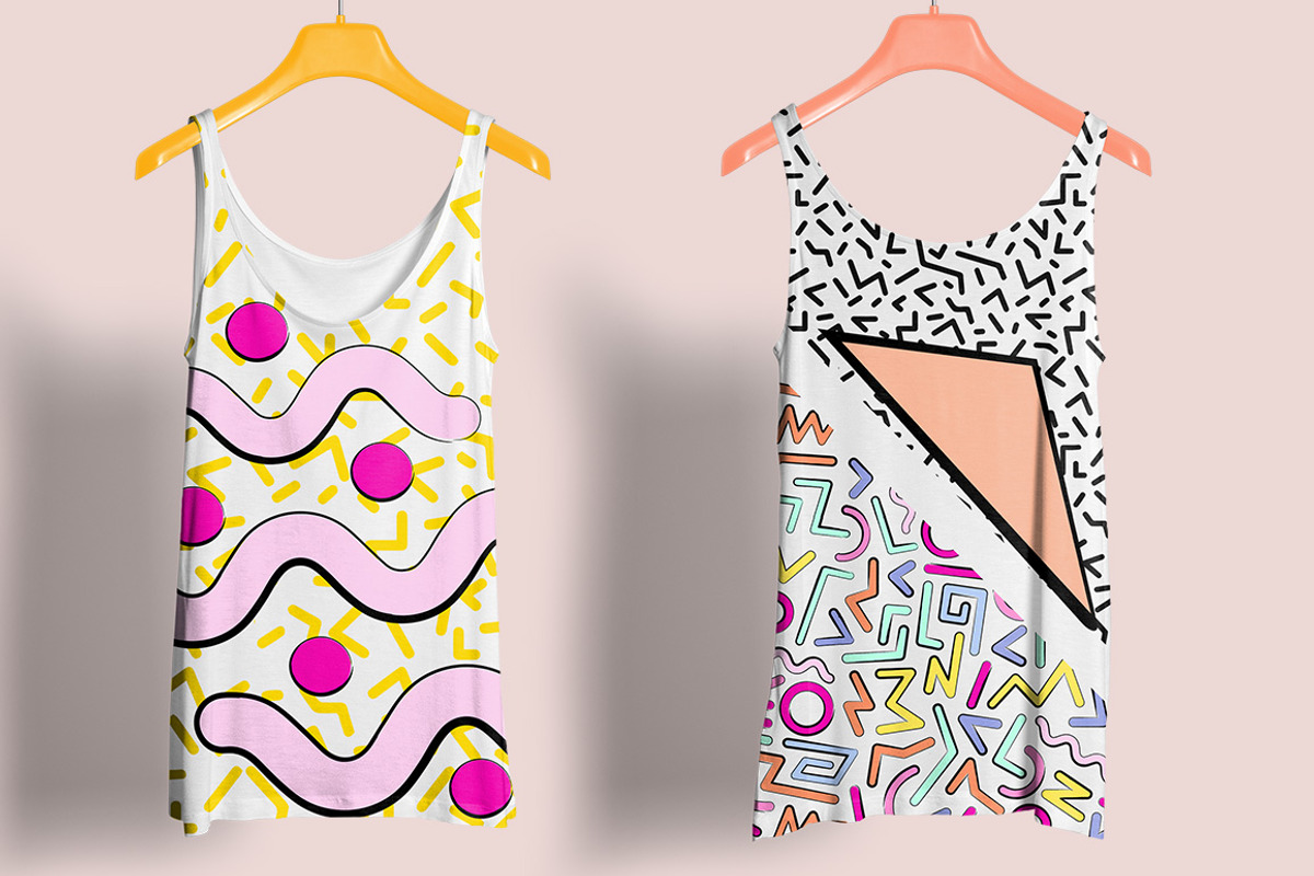 Memphis Design Patterns and Shapes, a Pattern Graphic by Pulpixel Design (Photo 15 of 15)
