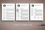 Professional Resume Template 3 Page, a Resume Template by The Creative Resume (Thumbnail 3 of 8)