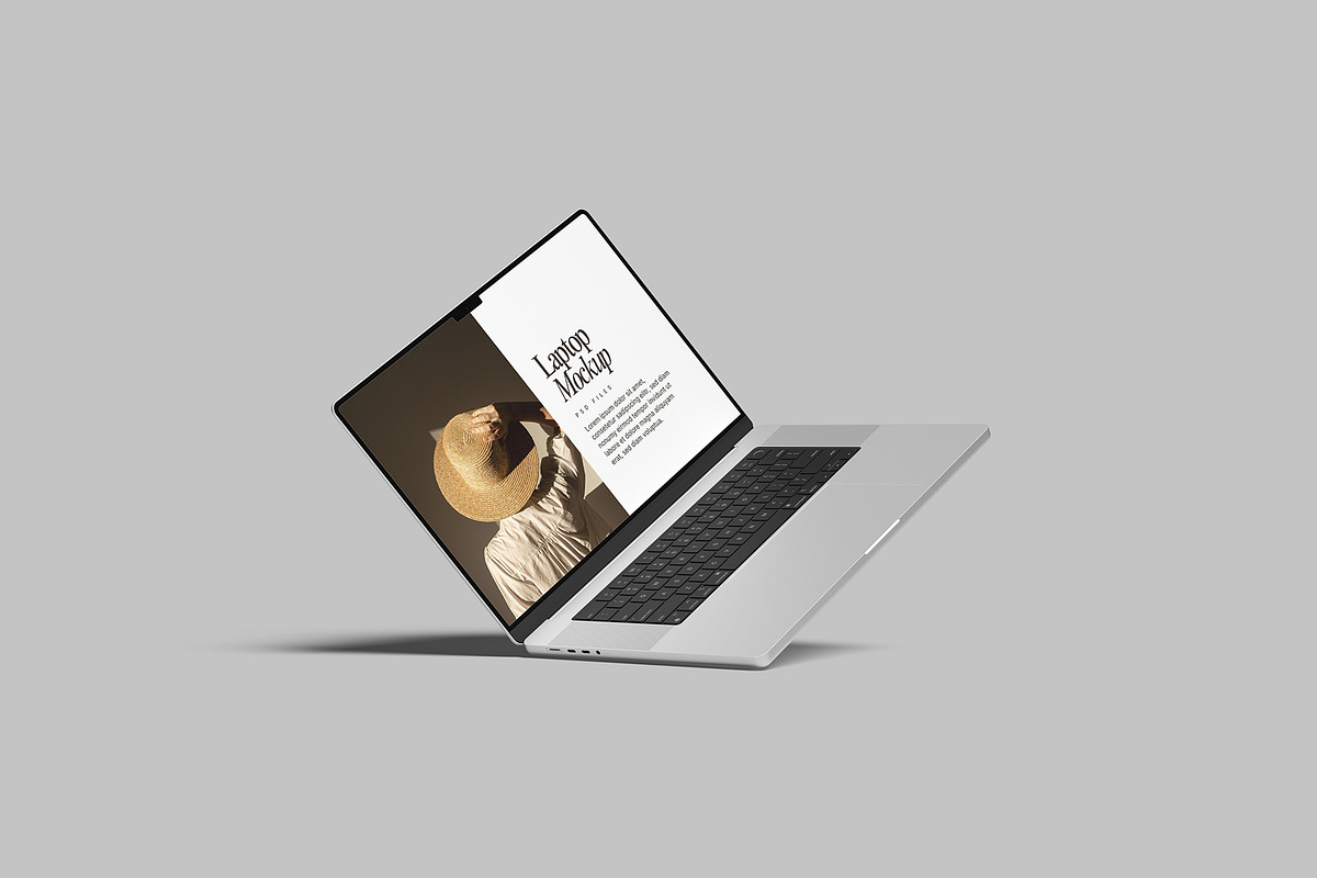 MacBook Laptop Mockup Bundle, a Mac Mockup by Graphiculon (Photo 8 of 11)