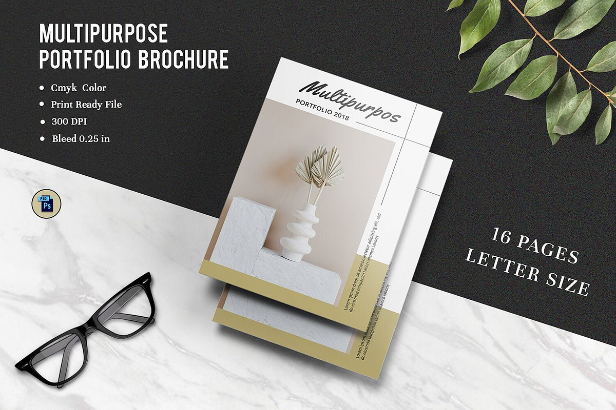 Multipurpose Portfolio, a Brochure Template by Template Shop (Photo 1 of 5)