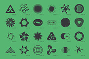 120 Abstract Geometric Shapes Part 4, a Graphic by Vanzyst (Thumbnail 4 of 6)