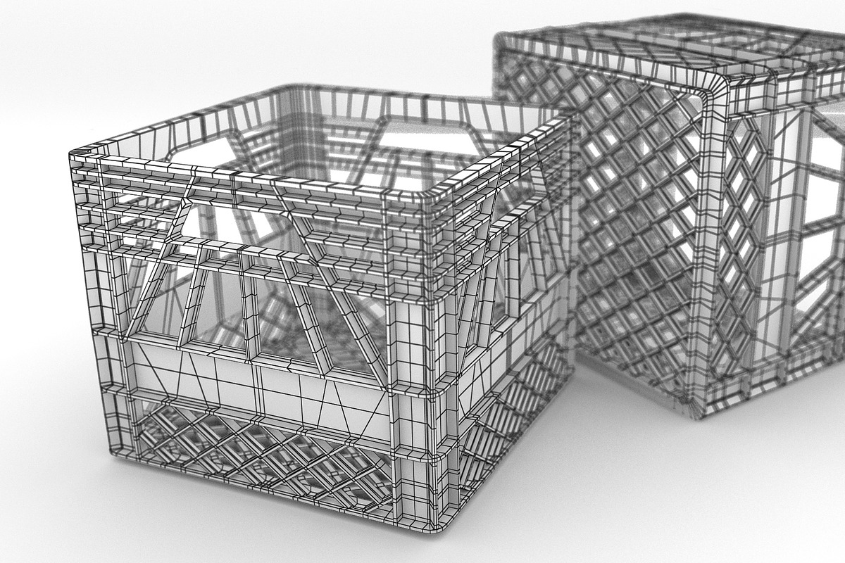 Plastic Crates, an Object 3D Model by JokerMartini (Photo 3 of 3)