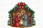Nativity Scene Christmas, Jesus Png, an Illustration by OK Design (Thumbnail 1 of 4)