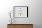 Professional Certificate Design, a Templates & Theme by rix_designs (Thumbnail 3 of 6)