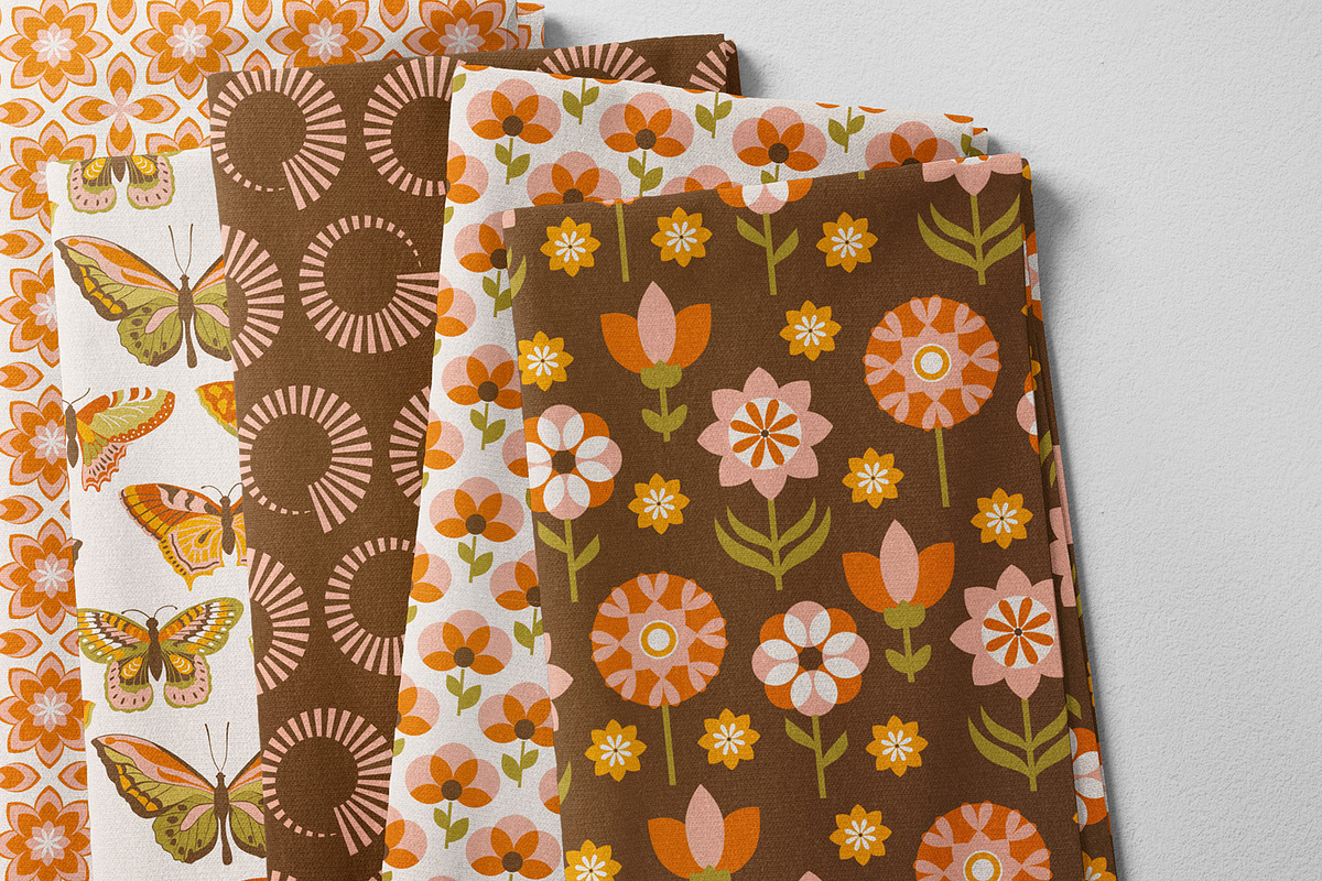 Happy Day Retro Graphics & Patterns, an Illustration by Wild Twig Co (Photo 11 of 13)