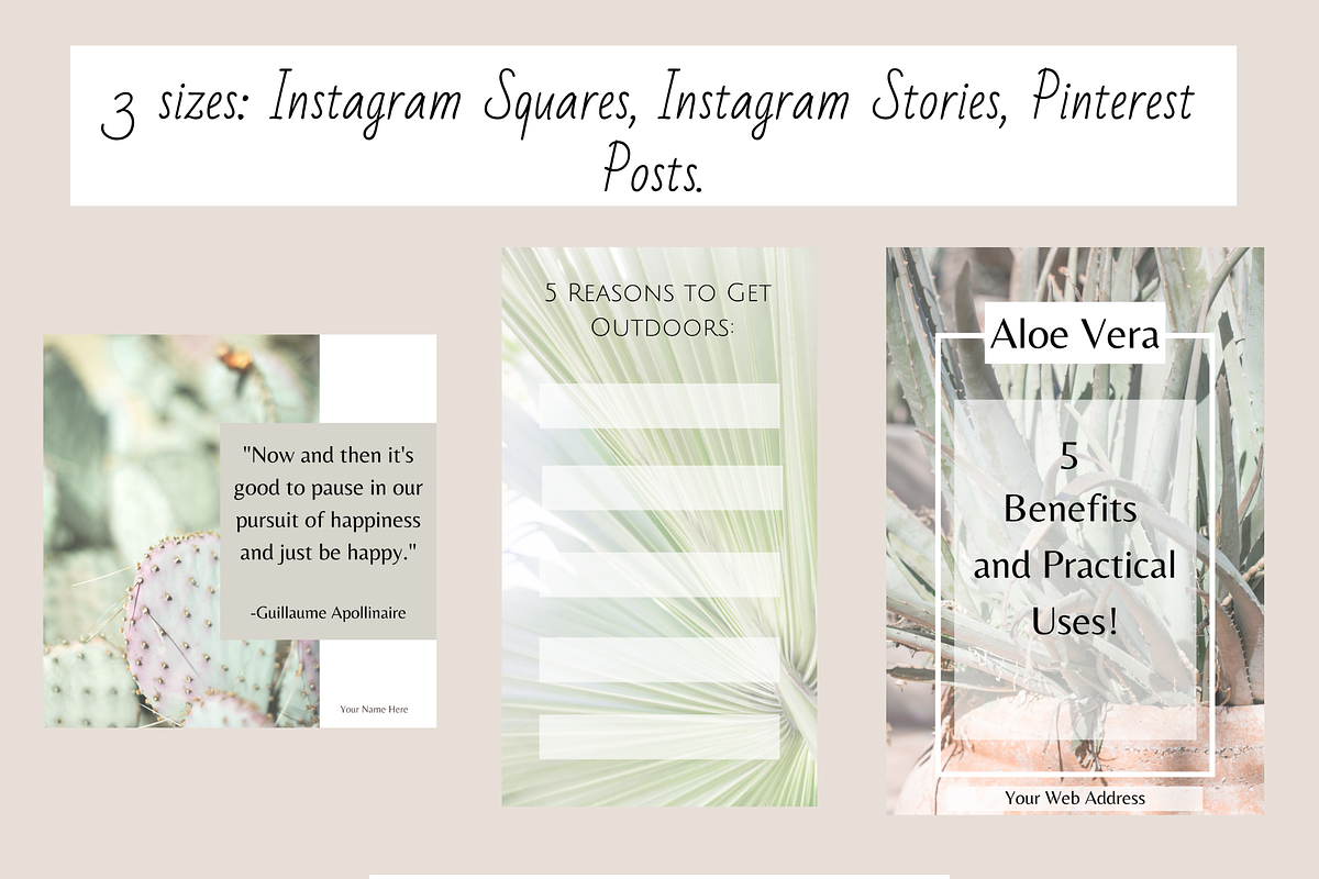 Wellness Social Media Template Bundl, a Social Media Template by Wellness Stock Market (Photo 2 of 4)