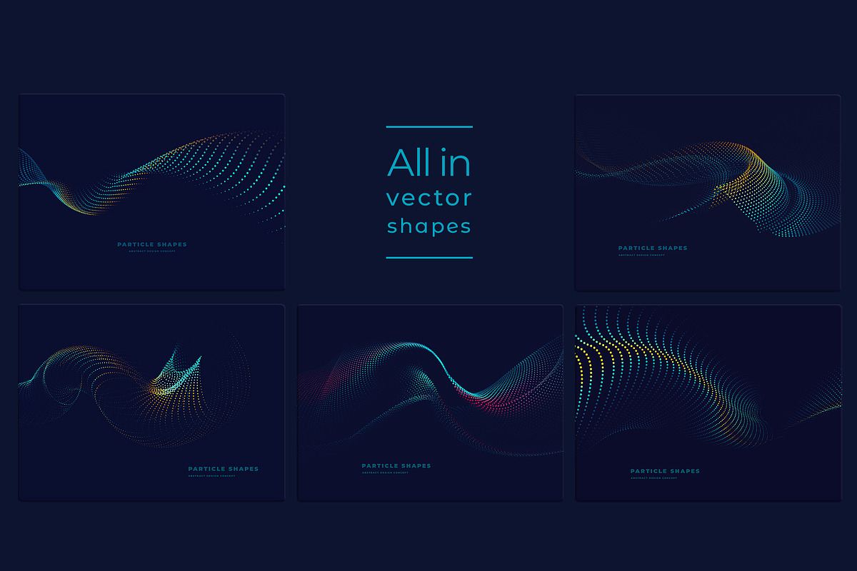 Particle Abstract Backgrounds vol 4, a Templates & Theme by blauananas (Photo 6 of 7)