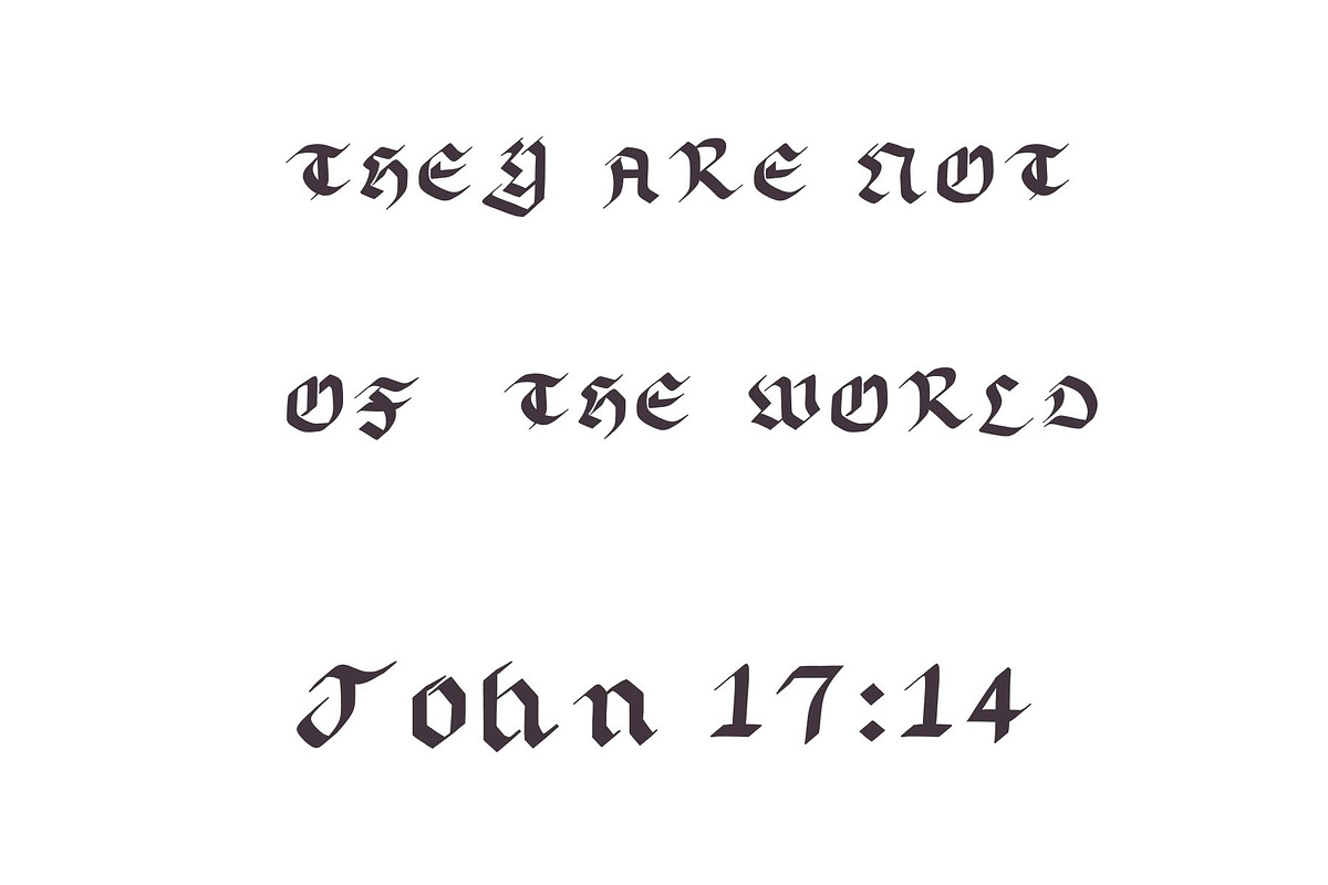 Happily Ever After Medieval Font, a Handwritten Font by Eryn Rose Design (Photo 18 of 18)