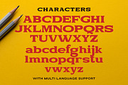 Marona Grande Display, a Slab Serif Font by Letterhend Studio (Thumbnail 7 of 8)