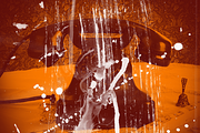 7 Splatter Photoshop Brushes preview 3