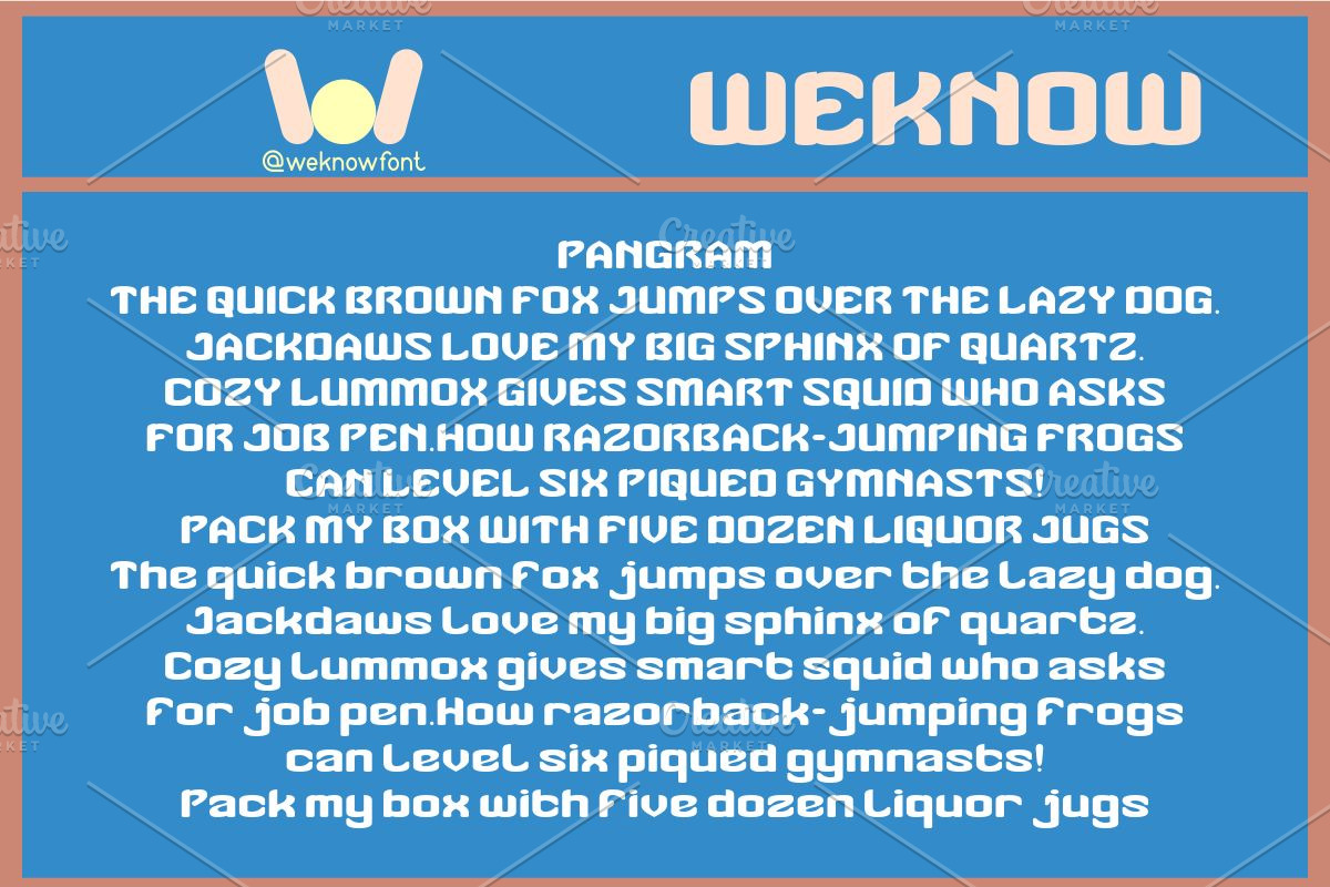 Phenomena font, a Font by weknow (Photo 6 of 8)