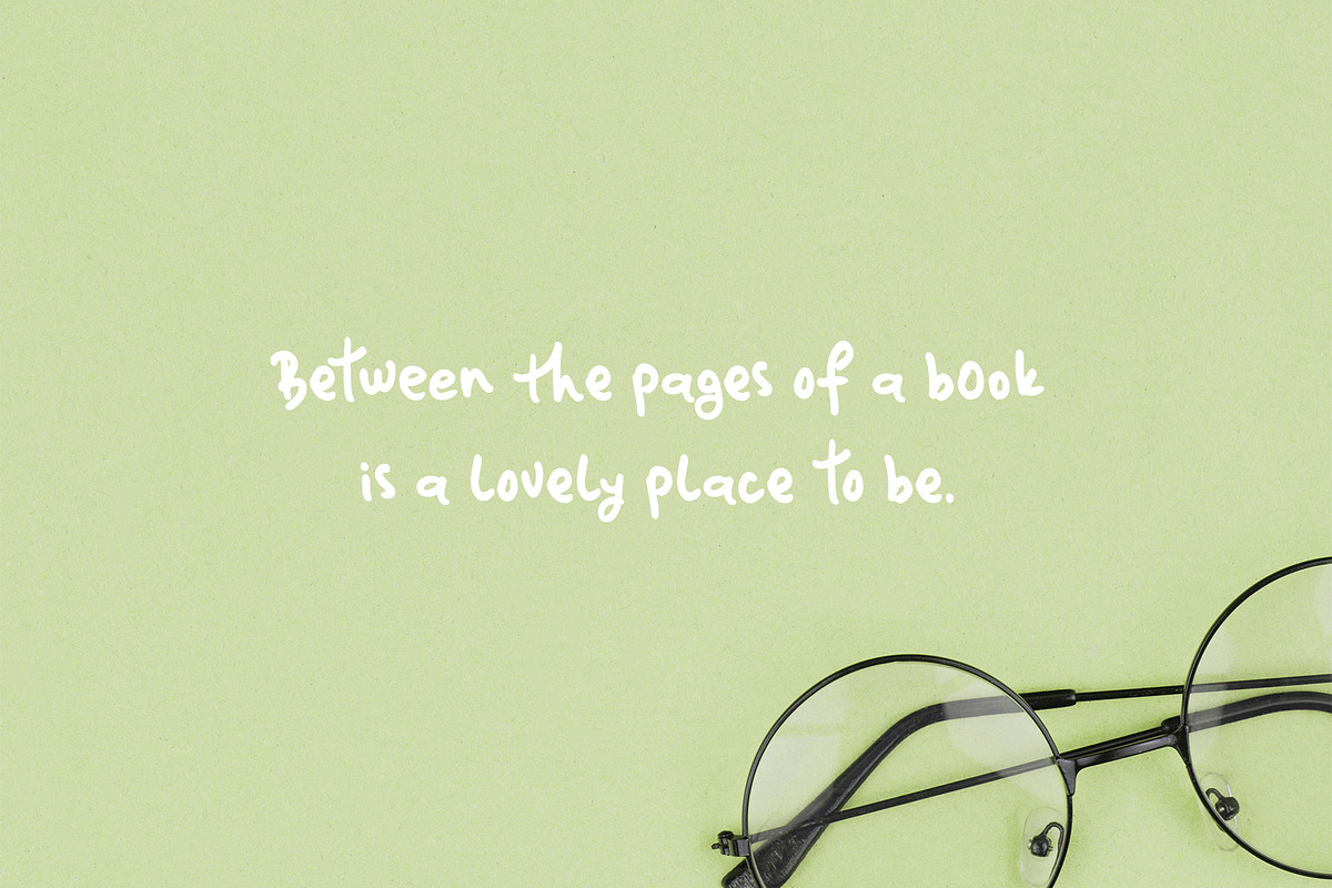 EasyNotes | Casual Handwritten Font, a Script Font by Ayca Atalay (Photo 4 of 11)