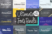 Unlimited Mega Bundle Font, a Slab Serif Font by Wow Magic (Thumbnail 1 of 20)