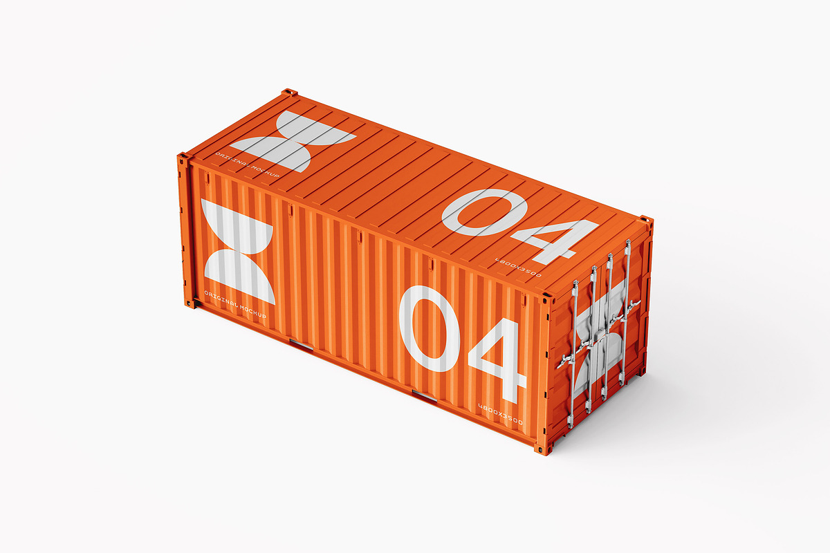 Cargo: Shipping Container Mockups, an Advertising Mockup by pixelbuddha.net (Photo 3 of 6)
