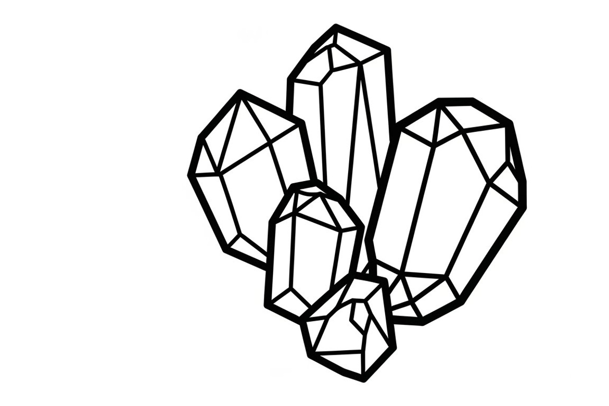 Beautiful crystal and gemstone, an Illustration by Amazin_art (Photo 10 of 25)