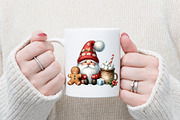 Cute Christmas Gnome Sublimation, a Graphic by designcity5 (Thumbnail 4 of 5)