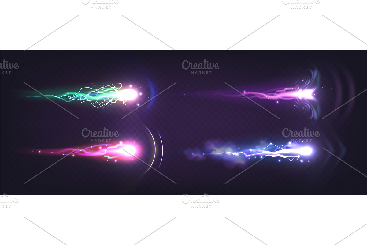 Realistic laser gun effects with, a Technology Illustration by art PVP - market