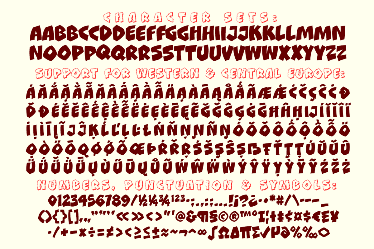 Clobberin' Time - ultrabold comic FX, a Handwritten Font by Comicraft Fonts (Photo 6 of 6)