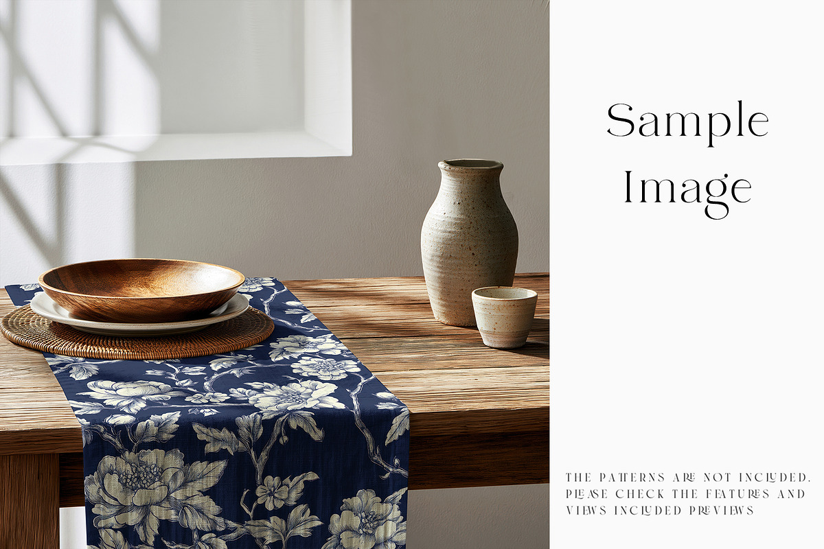 Table Runner Mockups, a Household Mockup by mock-ups (Photo 8 of 17)