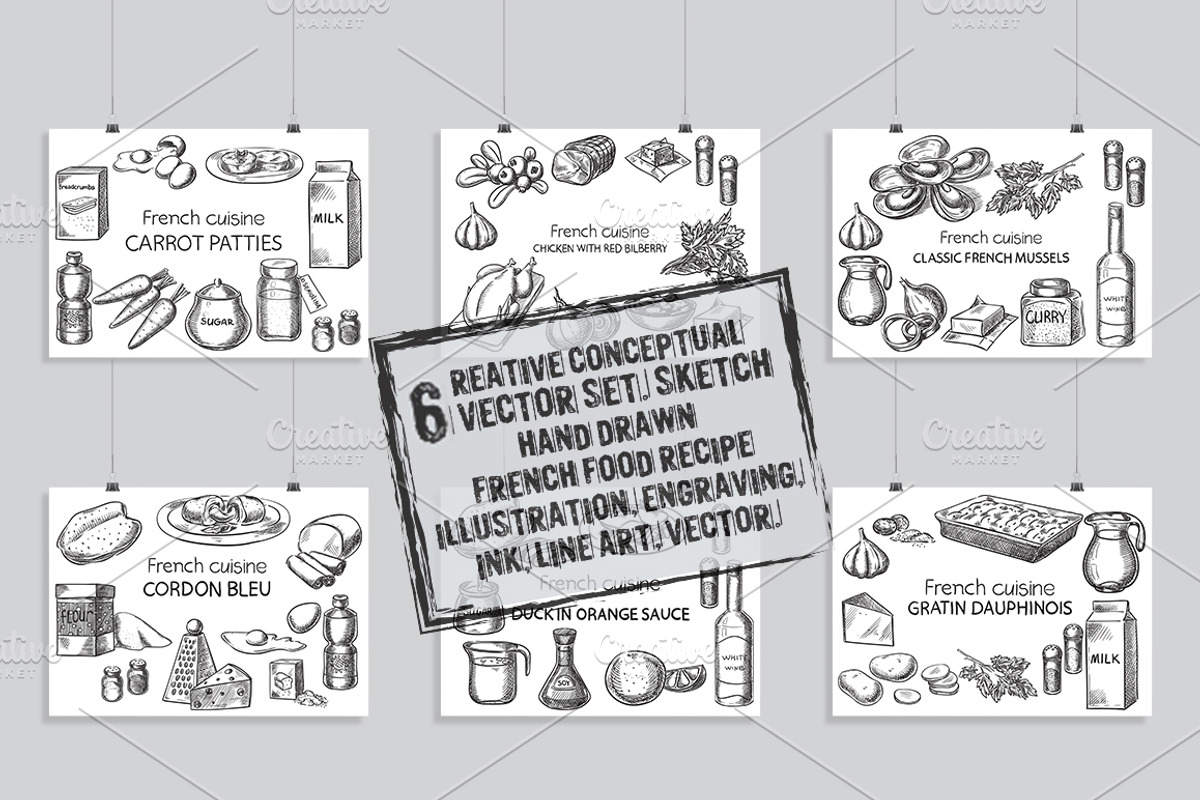 French cusine., a Food Illustration by © Fisher Photostudio (Photo 1 of 7)