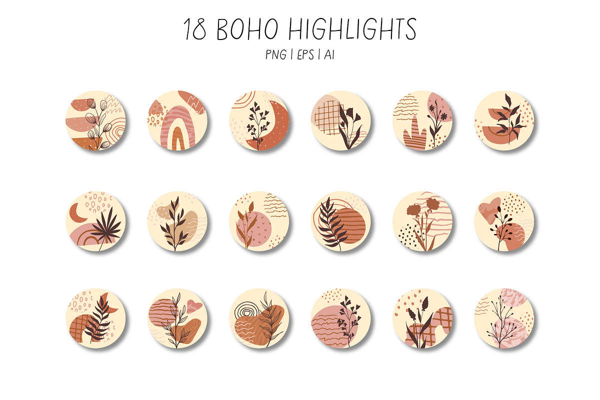 Minimalism boho art, a Background Graphic by roskque (Photo 9 of 19)