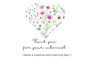 Wildflowers Meadow Seamless, an Illustration by Mashimara (Thumbnail 4 of 4)