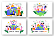10 Climate Change Protest, a Person Illustration by denayunebgt (Thumbnail 3 of 4)