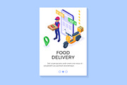 Online food pizza order delivery, a Food Illustration by TAlex (Thumbnail 2 of 4)