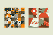 Geometric Pattern Compositions, a Decorative Illustration by Léo Alexandre (Thumbnail 7 of 25)