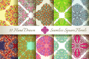 10 Seamless Square Patterns Set#2, a Pattern Graphic by Patternalized (Thumbnail 1 of 5)