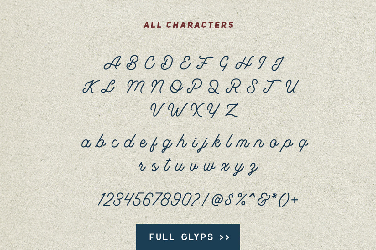 Madgue - Connected Monoline +EXTRAS, a Script Font by Sarid Ezra (Photo 11 of 12)