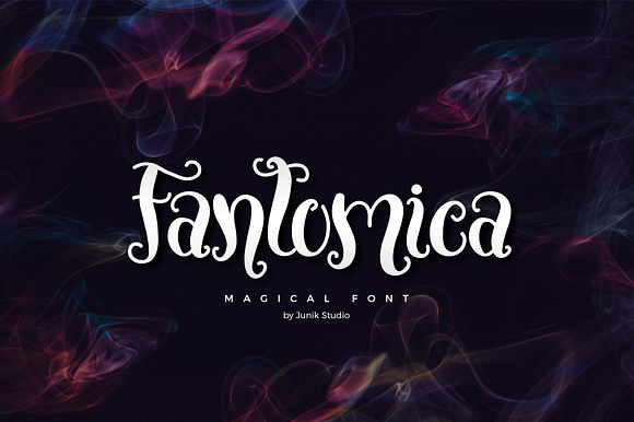 Fantomica - Magical Font preview 7