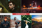 HDR Photoshop Actions, an Action Add-On by Bato (Thumbnail 1 of 16)