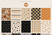 100 Halloween Backgrounds, a Background Graphic by PeDe Designs (Thumbnail 17 of 19)