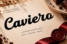 Caviero - Bold Script for Branding