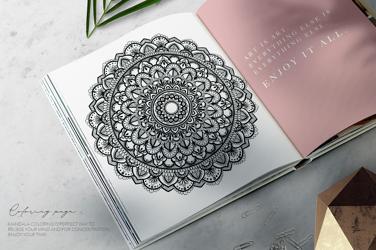 Hand Drawn Mandala Collection, a Decorative Illustration by Alisa Fimen Design (Photo 7 of 11)