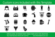 Brewery Beer Power Point Video, a Presentation Template by Kathy Green Design (Thumbnail 3 of 5)
