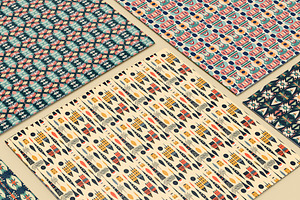 20 Seamless Boho Tribal Patterns