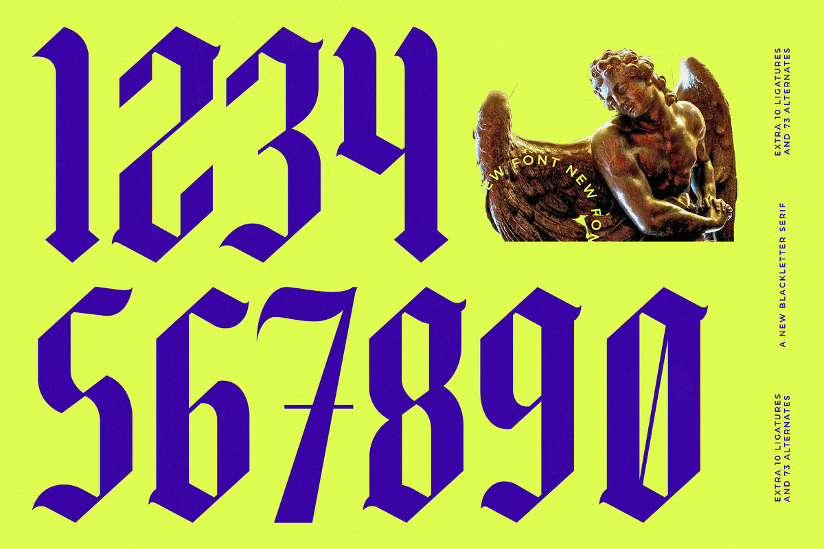Midnights Kings Blackletter Serif, a Blackletter Font by timelesstype.co (Photo 16 of 20)