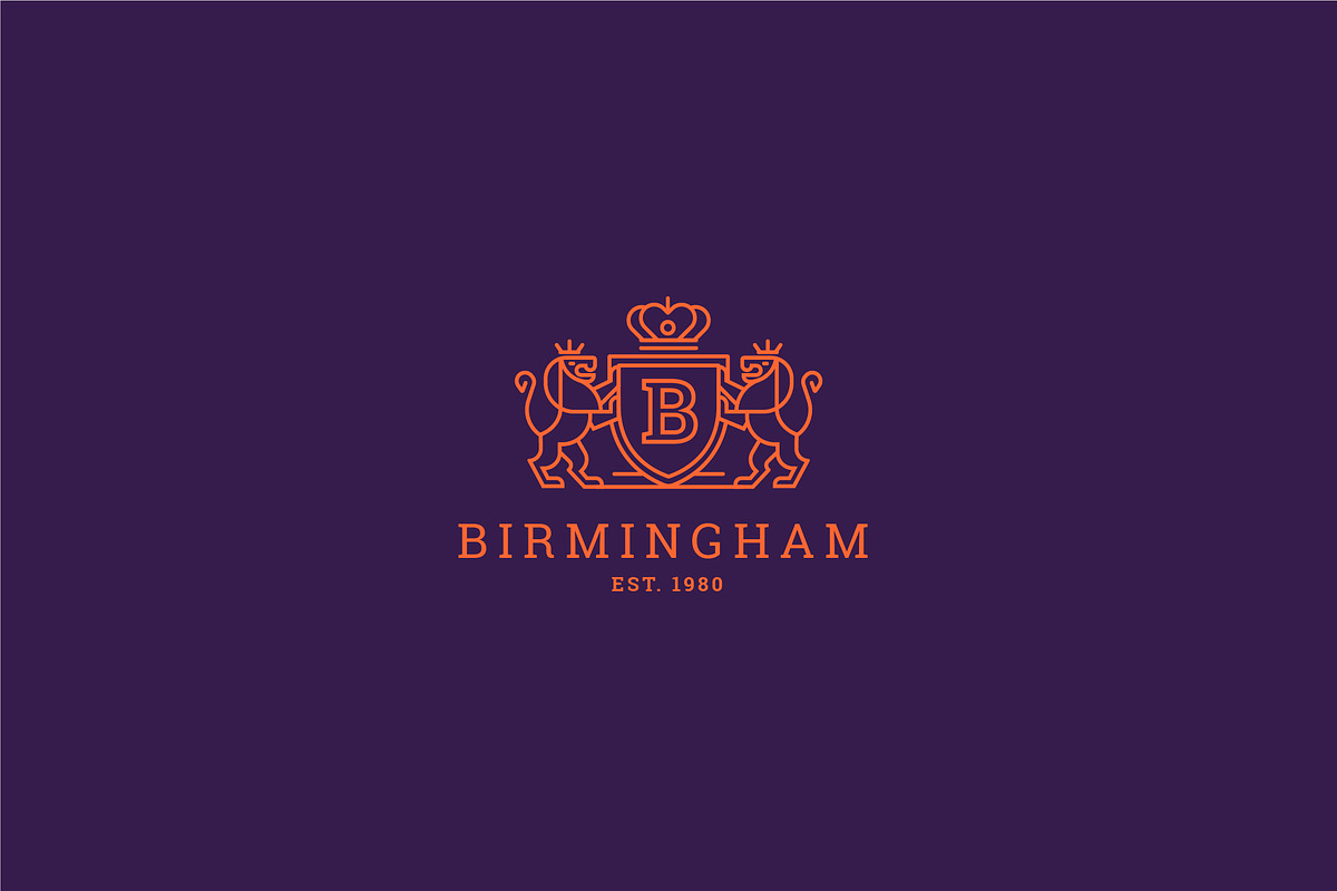 Letter B - Heraldry, Lion Logo, a Branding & Logo Template by Kaligra.co (Photo 6 of 6)