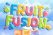 Jelly Gummy 3D Text Effects Pack, a Layer Style Add-On by Matsero (Thumbnail 1 of 4)