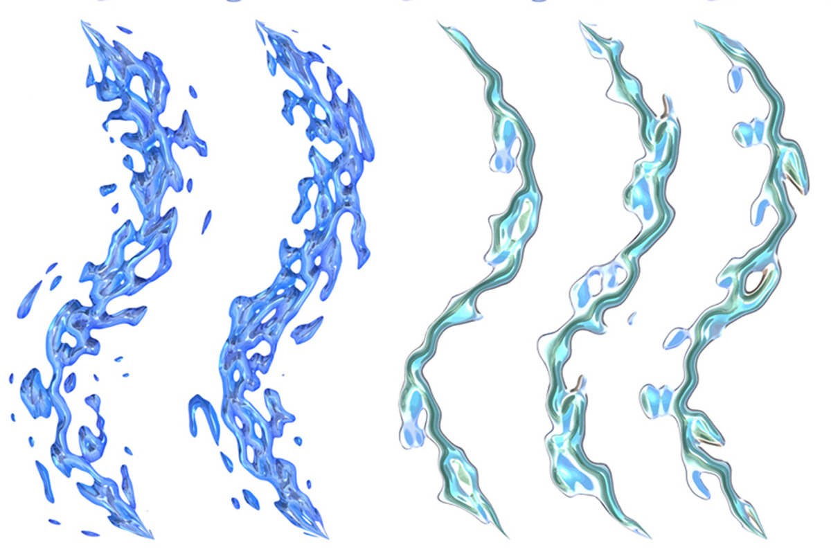 30 Liquid Splash Illustrator  Brushe, a Brush Add-On by Kseniya-Omega (Photo 3 of 8)